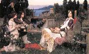 John William Waterhouse Saint Cecilia oil